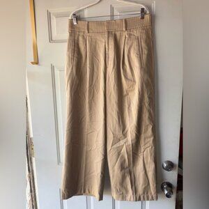 Everlane striped wide leg pants size 14 S
